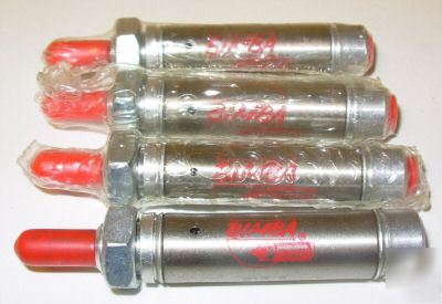 Bimba single acting stainless steel cylinders 010.5 lot