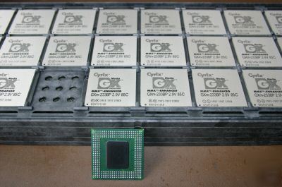 Cyrix mediagx gxm-233BP 2.9V 85C microprocessors