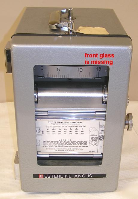 Esterline angus~recording ac volt~ammeter~8CH7BAB