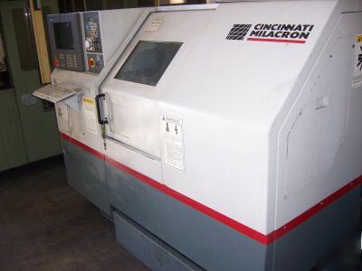 1998 cincinnati hawk 150 cnc turning center w 2100