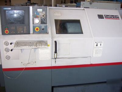 1998 cincinnati hawk 150 cnc turning center w 2100