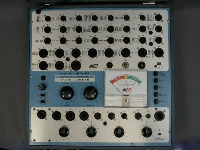 B&k-707 tube tester + operator & tube setup manual