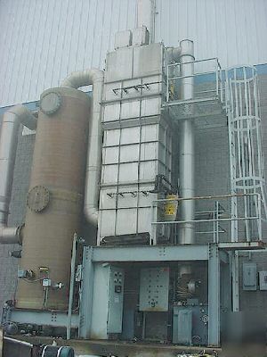 Napc 7000 cfm wet electrostatic precipitator, scrubber