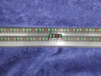 New 46 green / red 4 led bar 