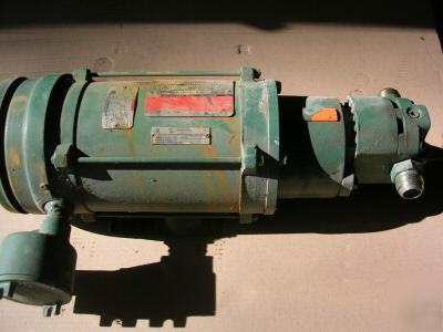 Rexroth hydraulic pump with 3/4 hp electric motor
