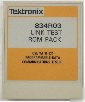 Tektronix 834R03 rom for 834 data communications tester