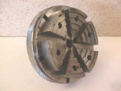 12MM lathe 6 jaw scroll chuck excellent watchmaker
