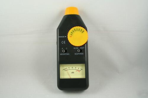 Noise acoustic sound level db intensity 7 range meter