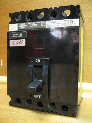 Square d circuit breaker FAL34020-1021 100AMP a 100 amp