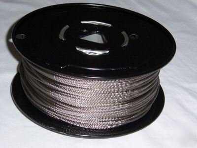 Wire rope - vinyl coated,3/32