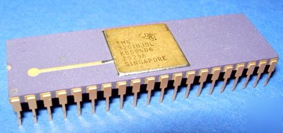 Cpu TMS32010JDL ti gold vintage 40-pin ceramic 1984
