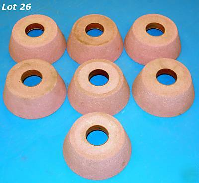 Radiac 4X1-1/2X-1-1/4 60GRIT grinding wheels LOTOF7