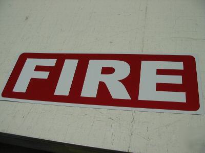 Reflective fire magnetic signs fireman volunteer rescue