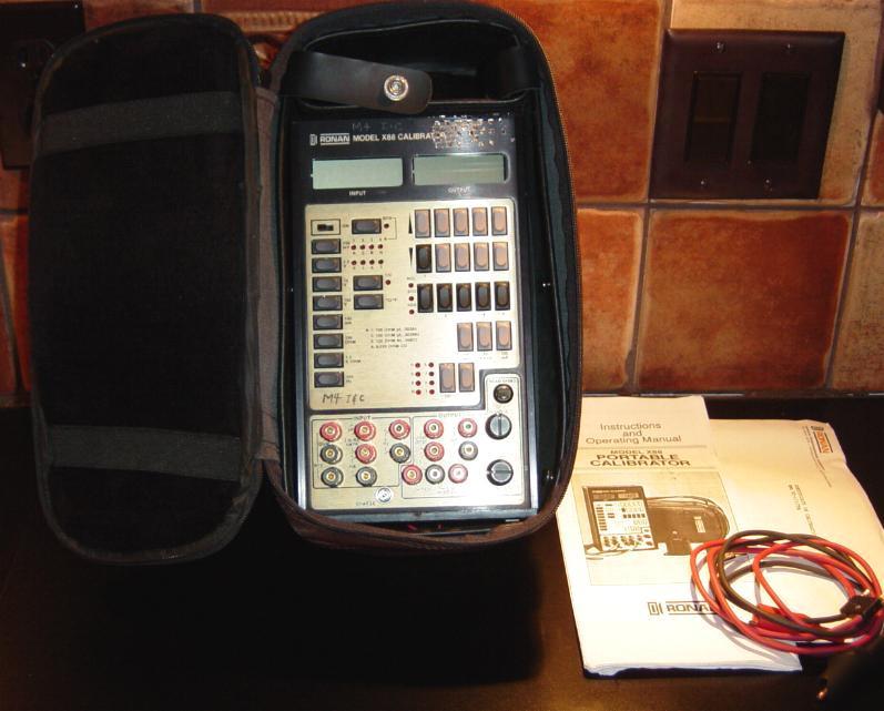 Ronan X88 calibrator w/carrying case
