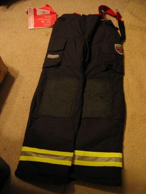 New firedex turn out / bunker gear pants 34 x 36