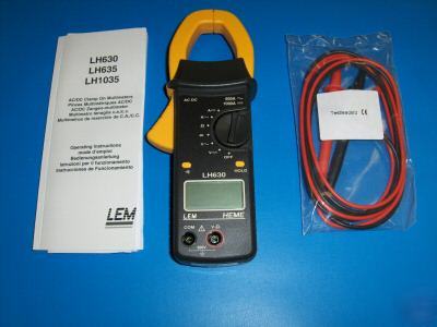 New fluke - lem - LH630 ac/dc clamp-on multimeter - 