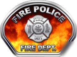 Fire helmet face decal 49 reflective fire police fire