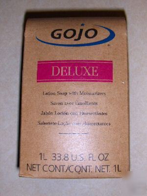 Gojo nxt deluxe lotion soap w/ moisturizers 1L refill 