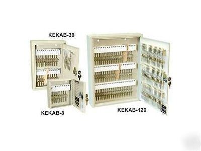Key storage 30 key cabinet wall mount kekab rental