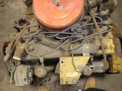 Used continental flathead forklift engine