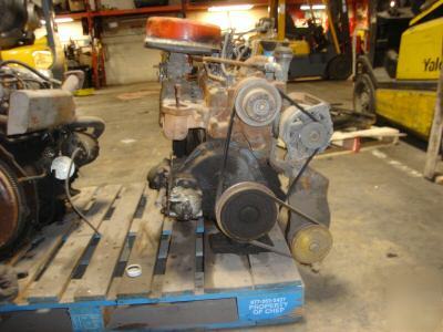 Used continental flathead forklift engine