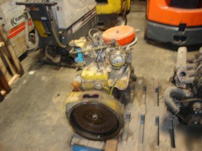 Used continental flathead forklift engine