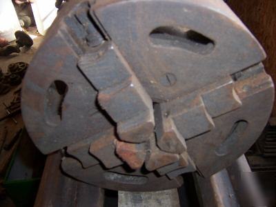  metal lathe /antique/railroad machine shop