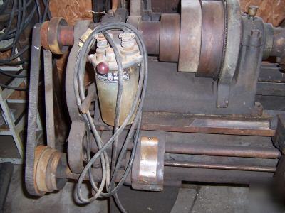  metal lathe /antique/railroad machine shop