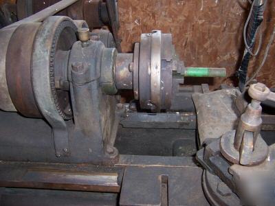  metal lathe /antique/railroad machine shop