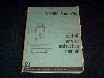 Giddings lewis g&l numerimite dynapoint control manual