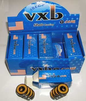 800 ABEC7 skateboard/in-line/skate steel/metal bearings