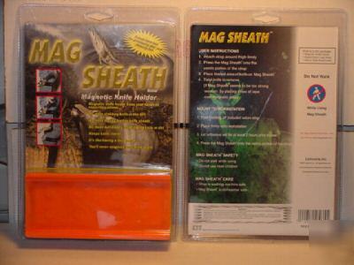 New mag sheath magnetic knife holder & unopened