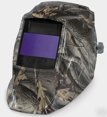 Miller elite series camouflage auto darkening helmet