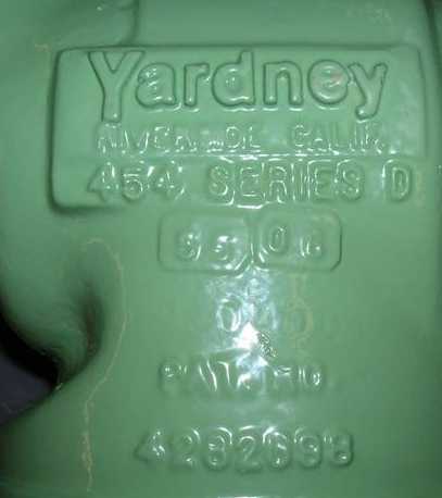 New yardney 454 series d flow valve 5506 