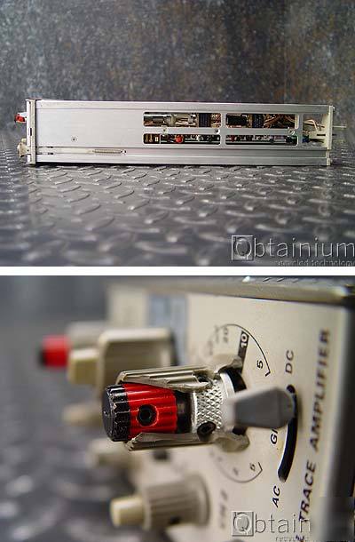 Tektronix 7A26 plug-in dual trace amplifier 