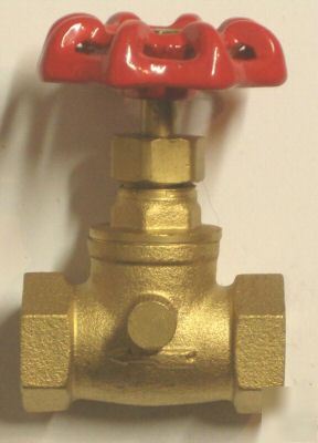 #VA19 - brass stop & waste valve 1/2