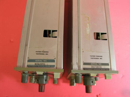 Tektronix 5A20N, 5A21N differential amplifier p/i.