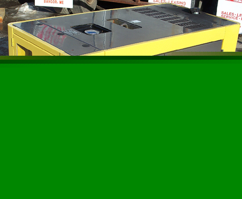 18,000 watt diesel generator w/ sound proof enclosure 