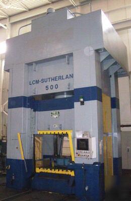 550TON lien chieh sutherland hydraulic press production