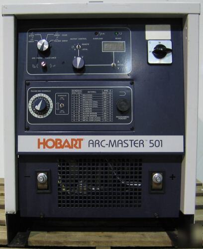 Hobart _ arc-master 501 multi-process weld power source