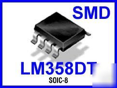 LM358DT LM358 358 low power dual op-amp soic-8 smd 