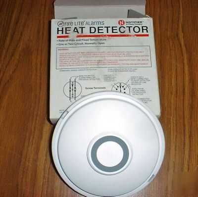 New fire lite alarms notifier heat detector hd-602 