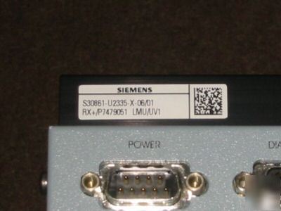 Siemens lmu/UV1 30861-U2335-x-06/01 gps gsm location mu