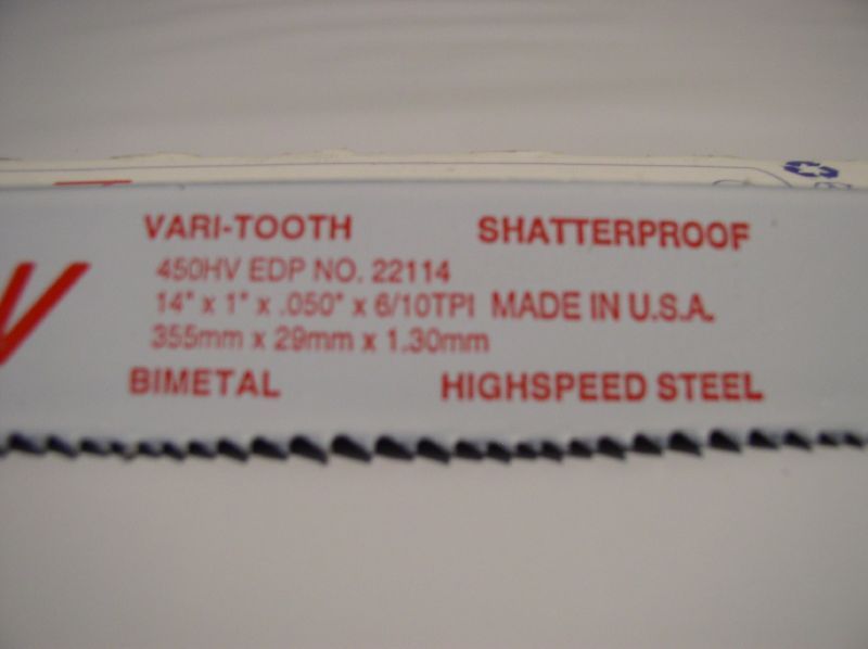 10 lenox hackmaster 450VH 22114 vari tooth shatterproof