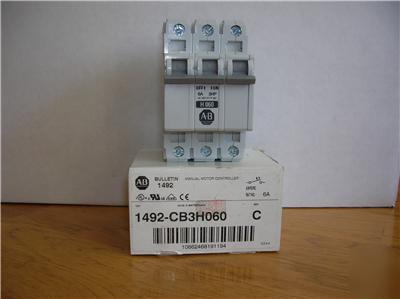 Allen bradley 1492-CB3H060 1492CB3H060 breaker 