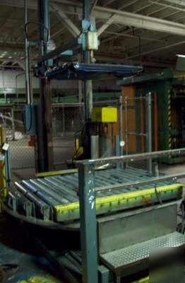 Kaufman stretch wrap machine for pallets