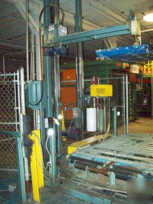 Kaufman stretch wrap machine for pallets