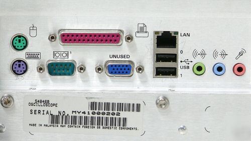 Agilent hp 54846B infiniium 'scope, 2.25 ghz, 8 gsa/s