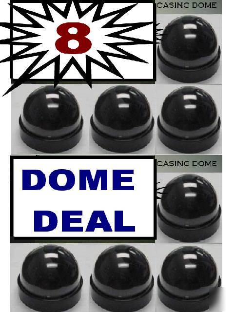 Fake dome camera cctv dummy bulk camera housings 8 lot