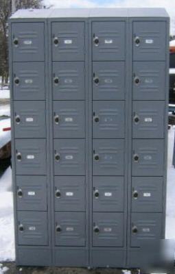 Standard corridor steel lockers school business home